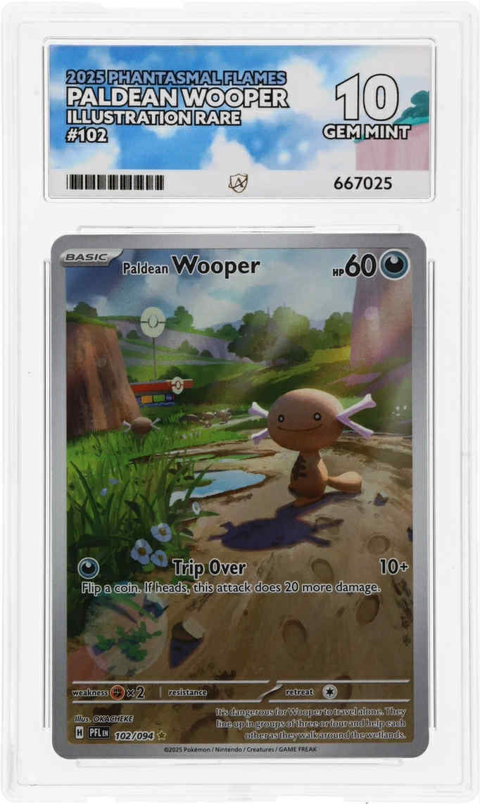 Paldean Wooper - Ace 10 102/094 - Phantasmal Flames